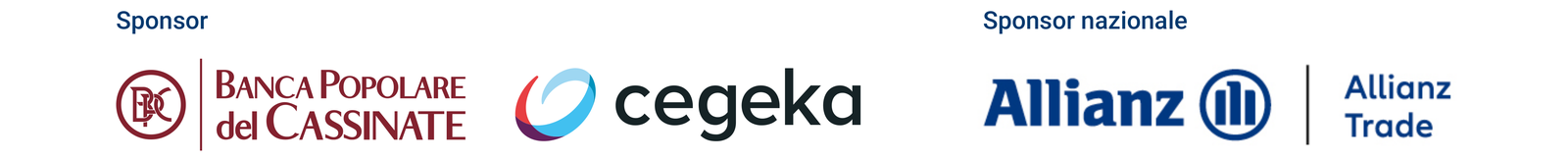 Sponsor: Banca Popolare del Cassinate, Cegeka — Sponsor nazionale: Allianz Trade